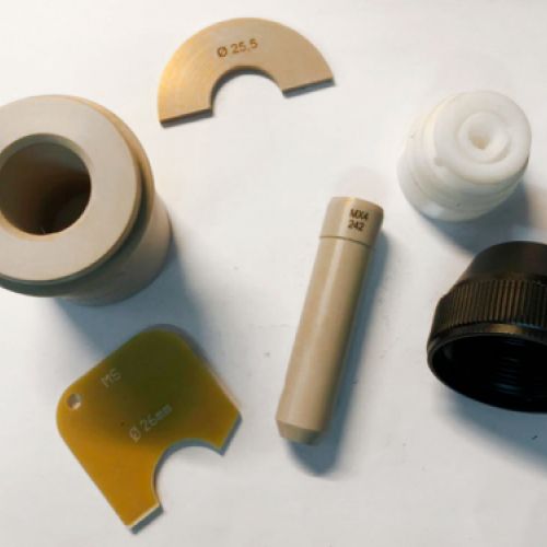 Peces de plàstic industrials mecanitzades