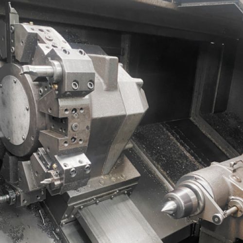Maquinaria de mecanizado industrial de piezas